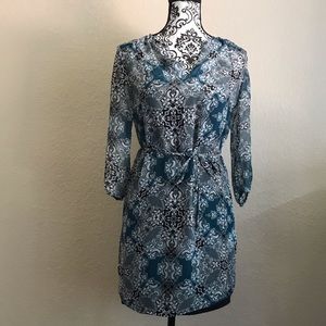 🔴SALE Banana Republic Blue Designed Dress
